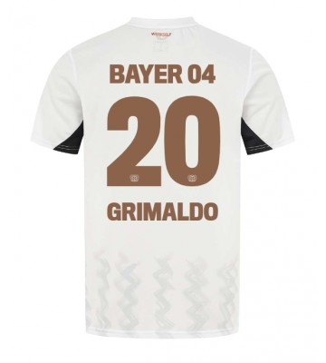 Bayer Leverkusen Alejandro Grimaldo #20 Segunda Equipación 2024-25 Manga Corta